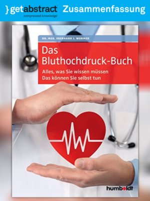 cover image of Das Bluthochdruck-Buch (Zusammenfassung)